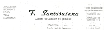 Logo Santasusana - història